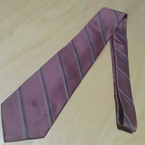 Christian Dior  Vintage Striped Luxury Tie